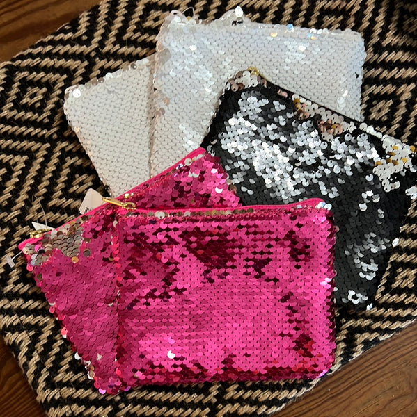 Sequin Purse Pouches NWT