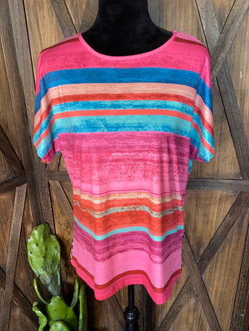 Serape and Leopard NWOT Size XL (runs small)