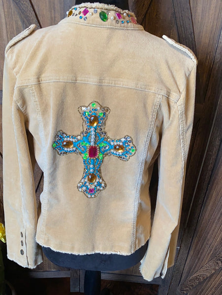 Ivy Jane Rhinestone Jacket Size M