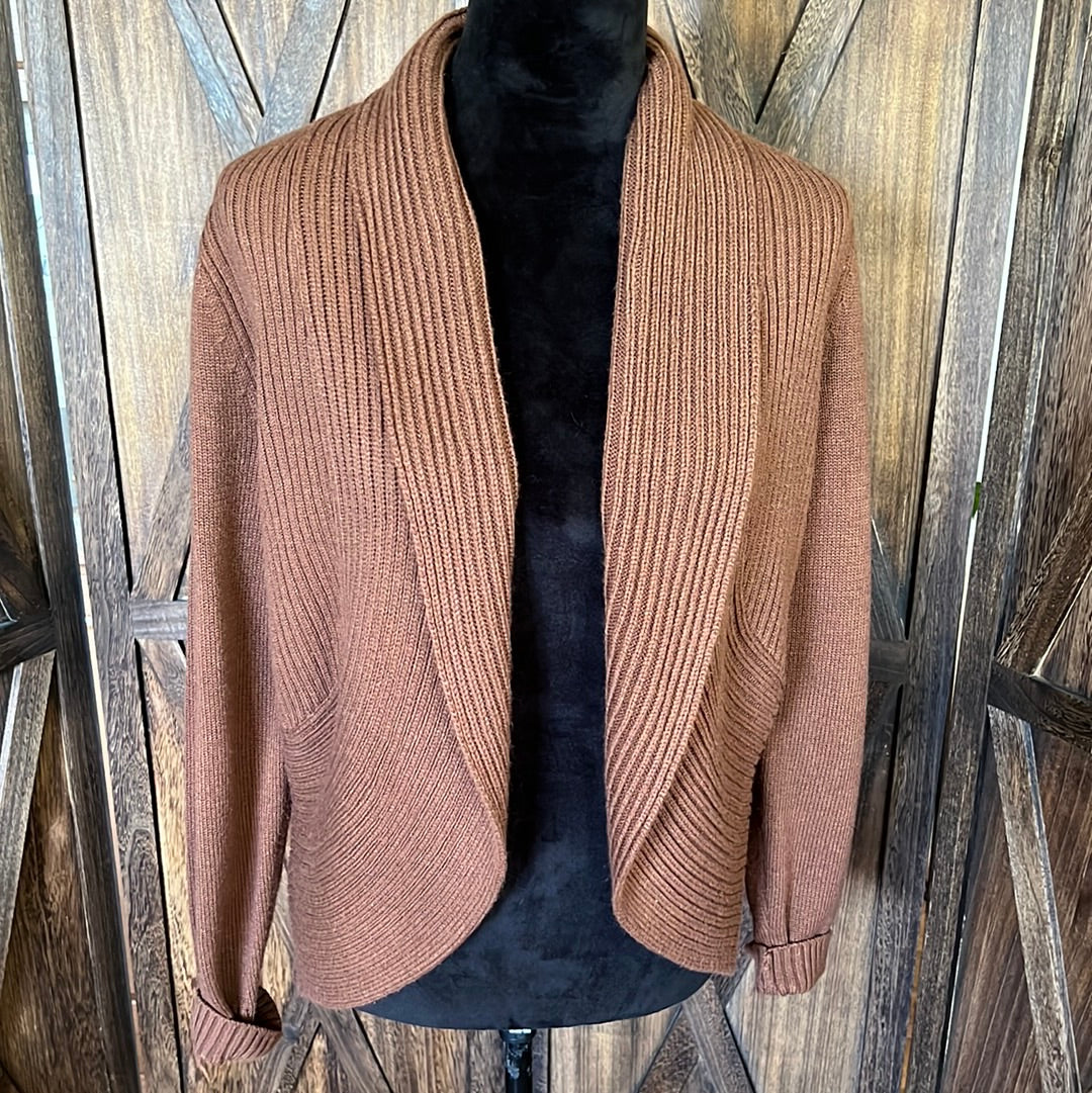 Rust Cardigan M/L