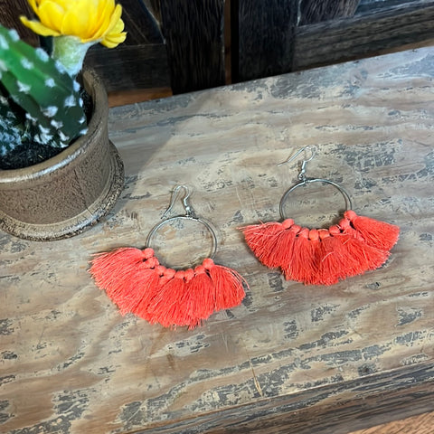 Coral Tassels