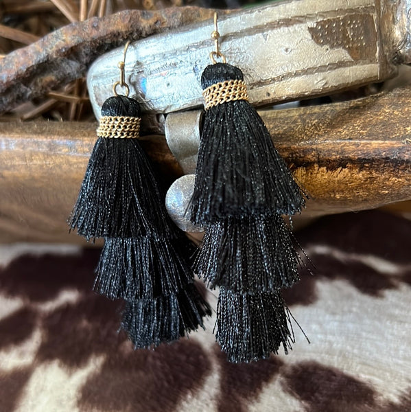 Black Tassels