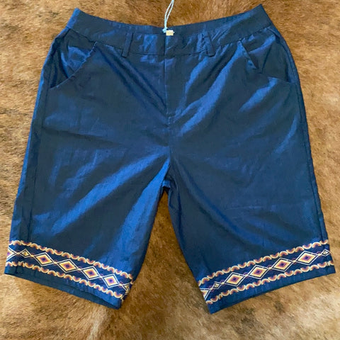 Umgee Embroidered Shorts NWT Size M