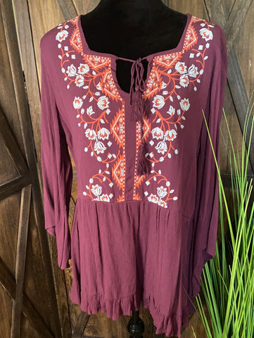 Purple Bliss NWOT Size L